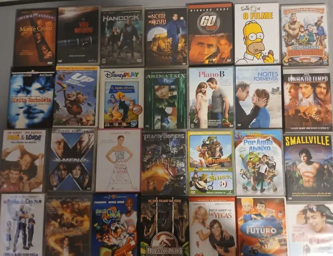 Coleção de DVDs