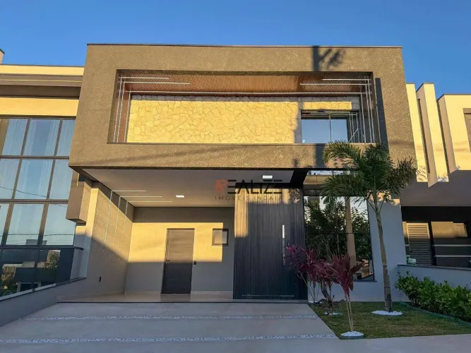 Casa Moderna com 3 Suítes e Piscina em Condomínio Fechado  Indaiatuba/SP