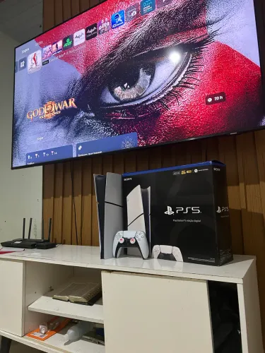 PlayStation 5 Slim NOVO+JOGOS+GARANTIA