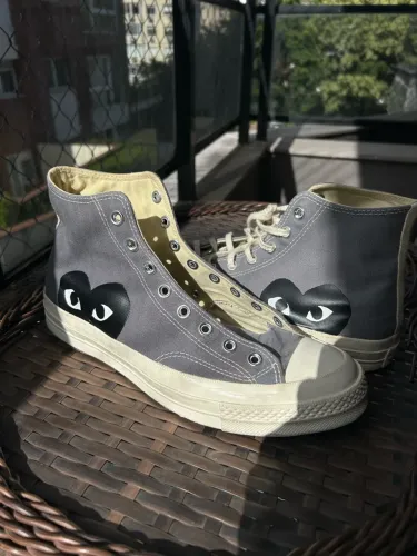 Tênis Converse All Star Chuck 70 x Comme des Garçons PLAY