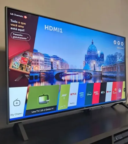 SMART 50 LG ULTRA HD 4K WEBOS / AINDA NO PLASTICO, E NOVA, 11 MESES
