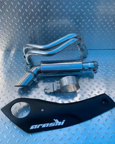ESCAPAMENTO INOX MT-03 ARASHI