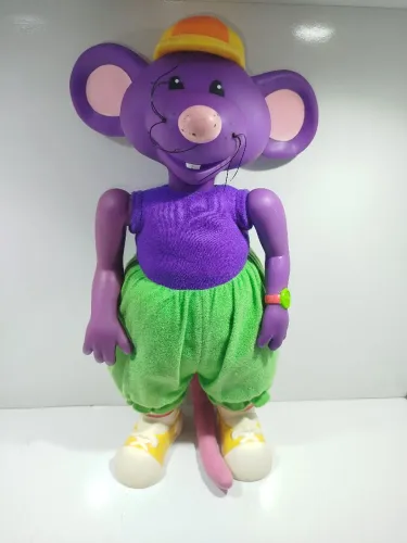 Boneco rato de boné maritel 1996 original.