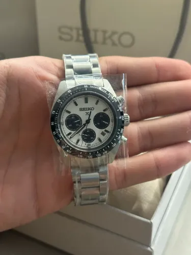 Relógio Seiko Prospex Speedtimer SSC813 ?Panda?