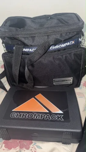 Audiodosimetro com calibrador SmartDB e Medidor Temperatura Smart Temp Chrompack NOVOS