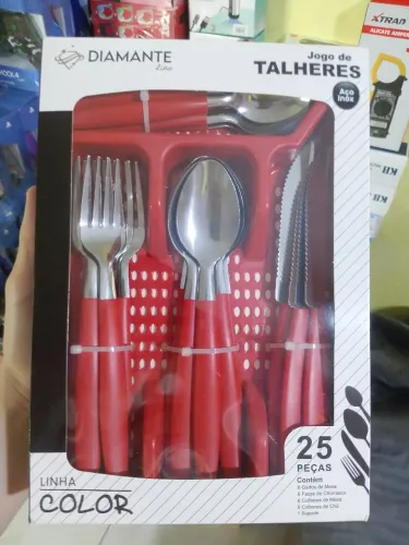 Kit talheres 25peças