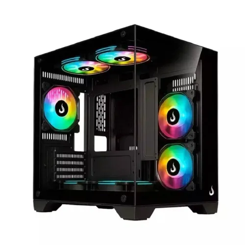 Gabinete aquário gamer Rise Mode Galaxy Glass