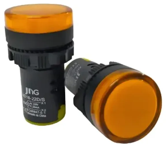 Sinaleiro amarelo AD16-22D/S 220V JNG