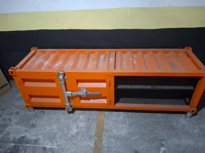 Rack Container Industrial Laranja - Retirar 