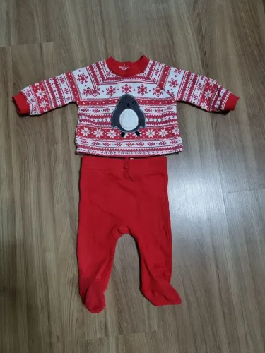 Conjunto de inverno para bebê - importado 0-3 meses