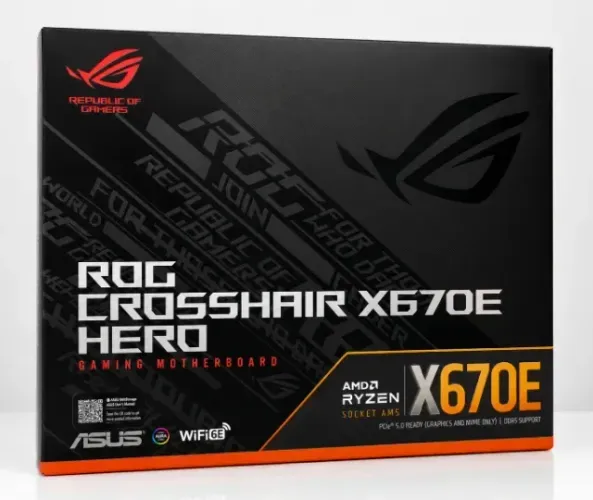 Placa Mãe ASUS ROG X670E Crosshair Hero AM5 DDR5