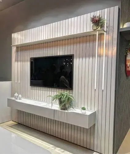 PAINEL E BANCADA PRATIC L2230 X A2400 EM DUAS CORES - PAGUE NA ENTREGA EM ATÉ 12X SEM JURO