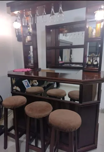 Bar em madeira antiga. 