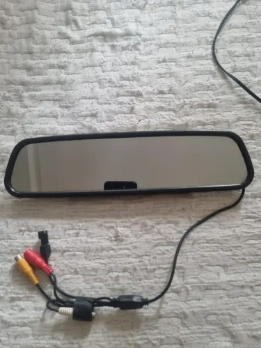 Retrovisor com câmera de Ré<br>100,00