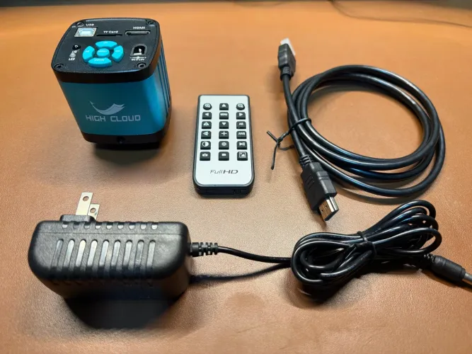 Camera Microscópio 4K completa