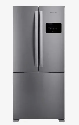 Geladeira French Door 3 Portas Inox Brastemp