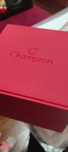 Relógio Feminino Champion Dourado Espelhado Digital + Kit colar e brincos
