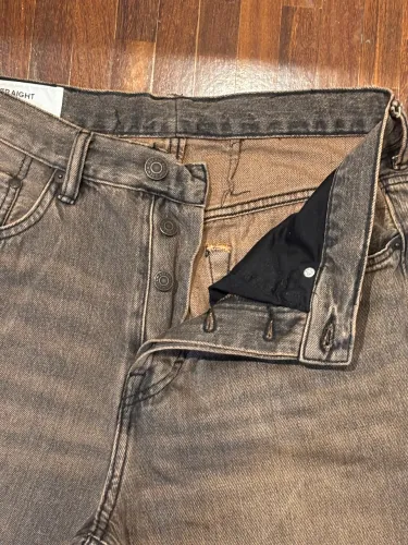 Calça Jeans H&M Straight Loose Fit