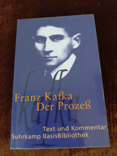 Livro Der Prozess (O Processo) , de Franz Kafka, editora Suhrkamp Verlag