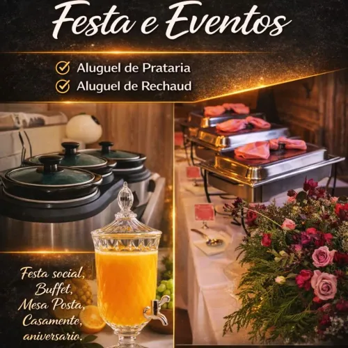 *locação de prataria pra eventos, prataria completa para o sua festa.