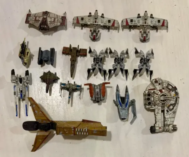 X-wing pacote de naves e acessórios