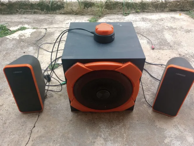 Caixa de som Warrior Odysseus 2.1 50 W rms