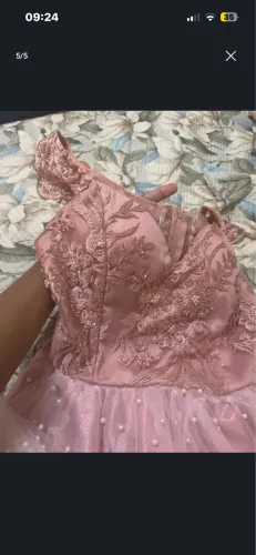 Oferta relâmpago ?Vestido de festa 2 em 1 vestido curto e saia longa pra vestir por cima