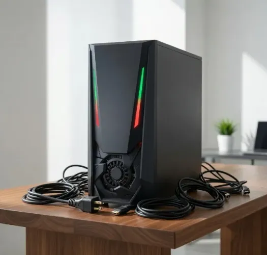 CPU completa!! com fonte de 700W80p -Ryzen 5 5600G com 32GB de RAM DDR4 - 1TB SSD 