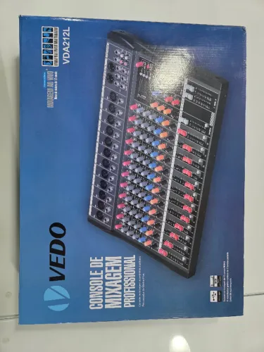 MESA DE SOM VEDO 12 CANAIS VDA212L
