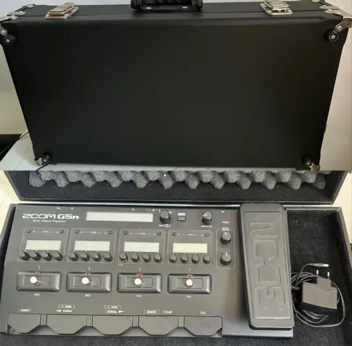 Zoom g5n com case rígido