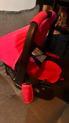 Bebê conforto rosa
