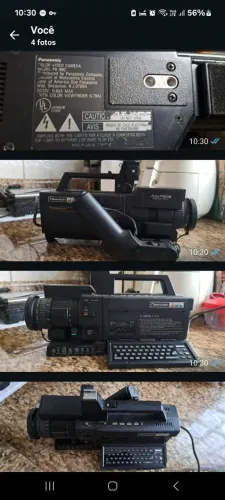 Filmadora vintage Panasonic PK 980