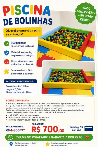 Piscina de Bolinhas 