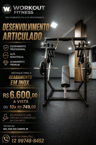 Equipamento Desenvolvimento Reforçado Novo