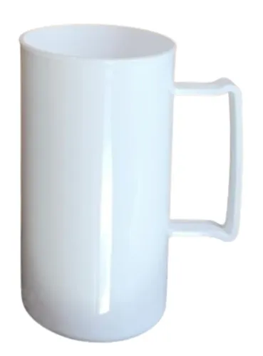 Canecas para shop, Taças e copo plástico branco para sublimação