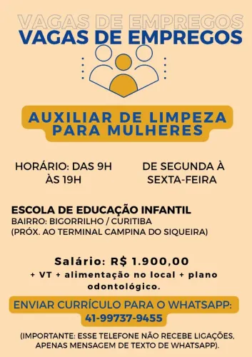 AUXILIAR DE LIMPEZA