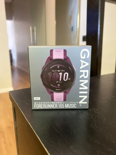 Garmin Forerunner 165 Versão Music Cereja/Lilás NOVO
