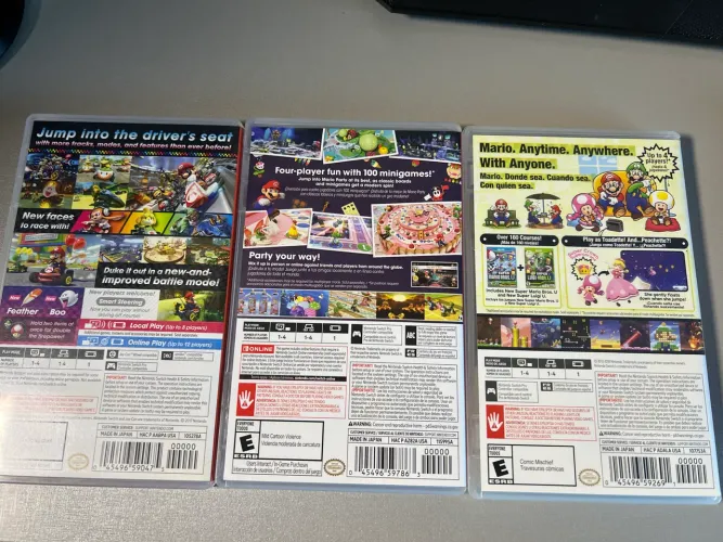 Jogos Mario e Luigi