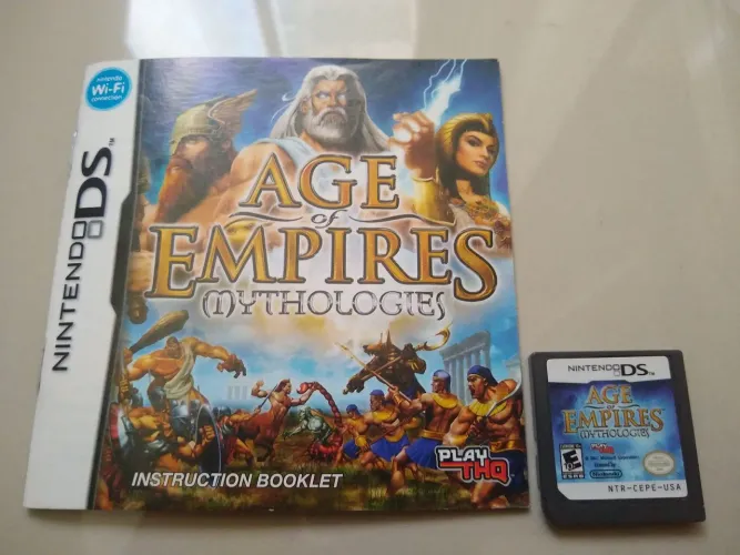 Nintendo Ds - Age Of Empires Mythologies - perfeito estado 