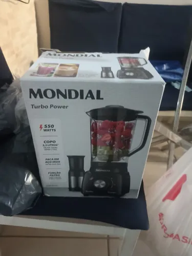 Liquidificador mondial (NOVO)