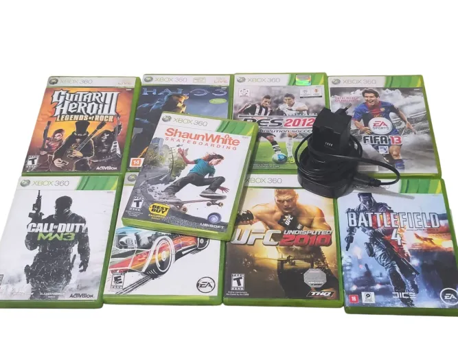 Lote 9 jogos Xbox 360 original