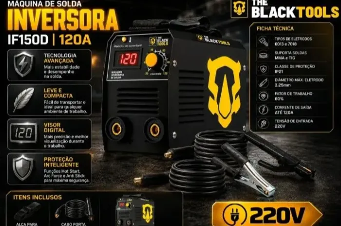 Vendo máquina de solda mais máscara 