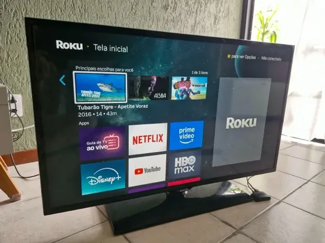 TV Samsung 40 Polegadas Full HD + Roku