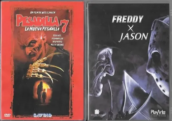 Kit de 2 DVD: La Nueva Pesadilla de Freddy Krueger (só em castelhano) + Freddy vs. Jason