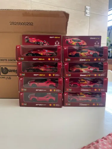 Coleção Ferrari Shell Burago
