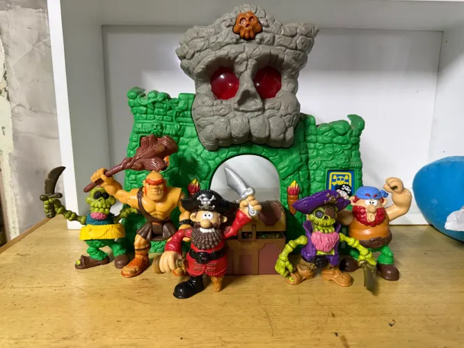 Coleção piratas com castelo