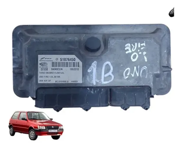 Modulo Injecao Fiat Uno Mille Fire Way 1.0 8v 1b 2005 2013