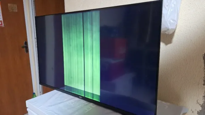 Smart Tv 43' Led Queimado