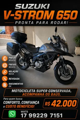 Suzuki DL VStrom 650 - Revisada