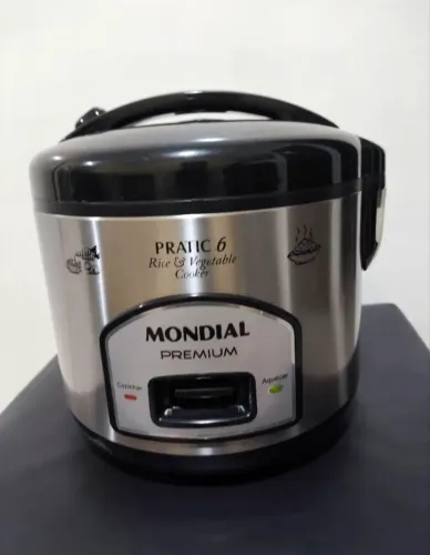 Panela de Arroz Mondial Pratic 6 Premium Nova